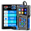 Professional OBD2 Scanner Heavy-Duty Diagnostic Tool - with Live Data Stream, Code Reader/Reset, Battery Health Tester, for Cars, Trucks, SUVs - Compatible with all OBDII Vehicles Since 1996 (No External Battery Needed) - Ideal for Mechanics, DIY Auto Rep