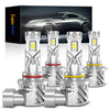 9005 9006 H11 Light Bulbs Combo, 18000LM Super Bright Fog Lights 6500K Cool White, 1:1 MiniSize, 50000Hrs Lifespan, 1 Min Quick Plug And Play