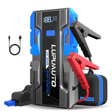 4000A Jump Starter, Portable Car Battery Jump Starter for Up to 2.38gal Gas & 1.85gal Diesel Engines, Car Battery Booster Pack with Built-in LED Light, Vehicle Emergency Tool, Automotive Power Supply, Compact Design, Lightweight Booster, Sturdy Jump Box,