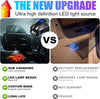 2PCS Custom Car Door Light Projector，Car Door Projector Rechargeable HD Car Welcome Courtesy Ghost Shadow Lamp Fit for All Cars